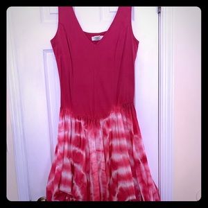 Neiman Marcus Pink Cotton Summer Dress, size M